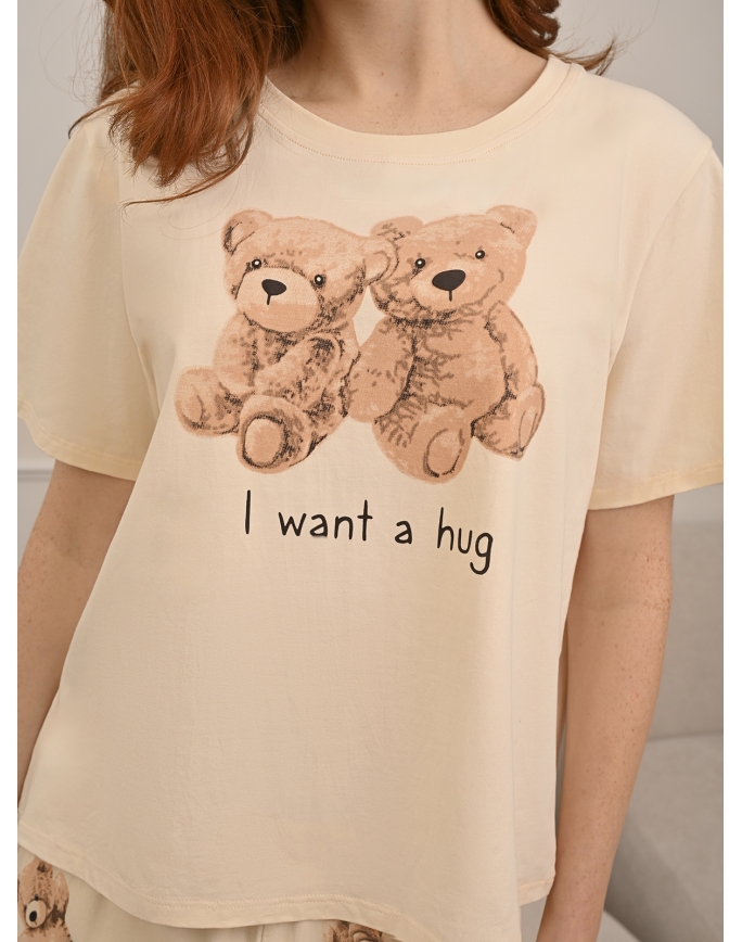 5285TBC Женская пижама (Ф+Брюки)